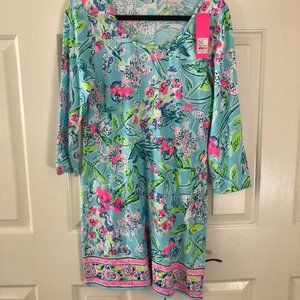 Lilly Pulitzer Beacon Dress in Bali Blue, size M